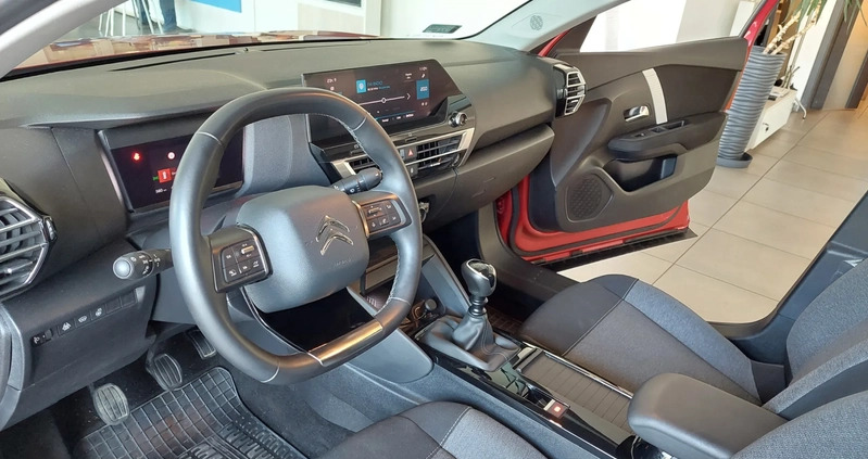 Citroen C4 cena 83500 przebieg: 45103, rok produkcji 2021 z Chojnice małe 301